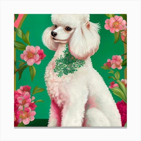 Poodle Canvas Print