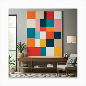 Squares 1 Canvas Print