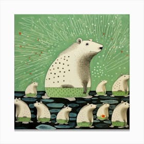 Polar Bears 1 Toile