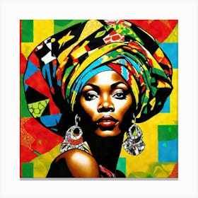 African Woman 2 Canvas Print