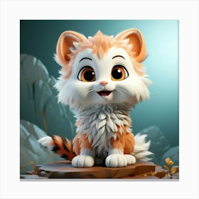 Cute Cat 8 Canvas Print