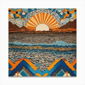 Sunset Canvas Print