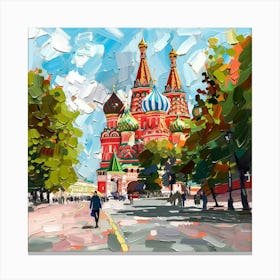 St Basil'S Cathedral 4 Canvas Print