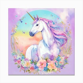 Unicorn Canvas Print