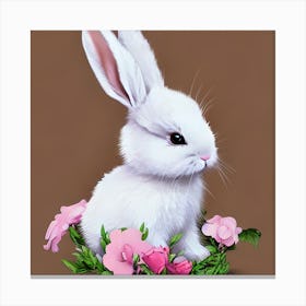 Cute Bunny Canvas Print