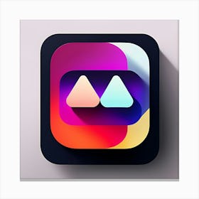 Instagram Icon Canvas Print