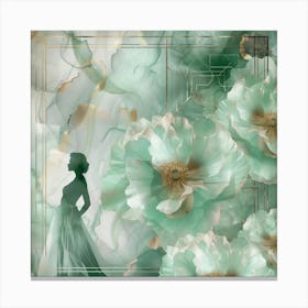 Emerald Green Canvas Print