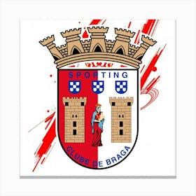 S.C. Braga Logo Wall Art 19 Canvas Print