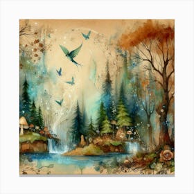 Fairytale Forest 4 Canvas Print