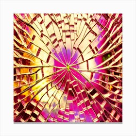 Broken Glass Canvas Print