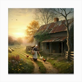 Country Road Canvas Print