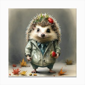 Hedgehog 38 Canvas Print