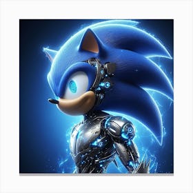 Sonic The Hedgehog 77 Canvas Print