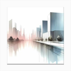 Cityscape 24 Canvas Print