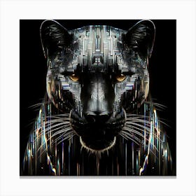 Creative Wild Animal Representation 127 Canvas Print