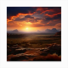 Backdrop Scene Setting Environment Surroundings Context Ambiance Atmosphere Contexture Back (3) Canvas Print