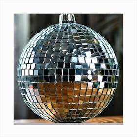 Disco Ball Canvas Print