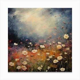 Wildflower Cosmos Canvas Print