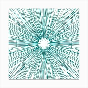  'Aqua Zenith', a minimalist masterpiece that captures the essence of tranquility through its crisp aquamarine sunburst design. The artwork's simplicity belies a complex interplay of light and space, evoking a sense of calm and clarity.  Minimalist Design, Tranquil Art, Aquamarine Aesthetic.  #AquaZenith, #SerenityArt, #MinimalistDesign.  'Aqua Zenith' is more than art—it's a meditative anchor for modern spaces, offering a breath of fresh air to any room. With its clean lines and soothing color, it embodies elegance and peace, making it an ideal choice for those seeking a touch of zen in their home or office. Canvas Print