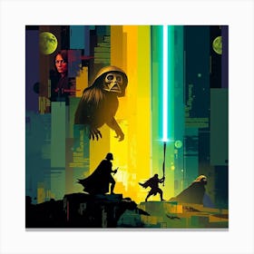 Star Wars The Force Awakens 12 Canvas Print