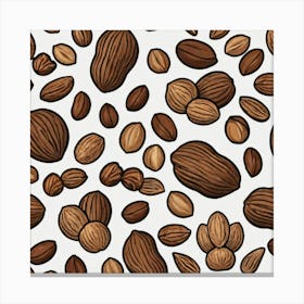 Almonds 7 Canvas Print