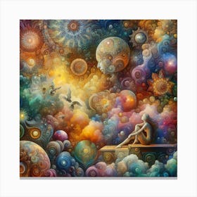 Psychedelic Painting 3 Canvas Print