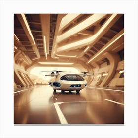 Futuristic Car 3 Canvas Print