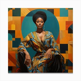 African Woman 61 Canvas Print