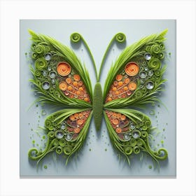 Butterfly Art Canvas Print