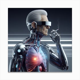 Cyborg 20 Canvas Print