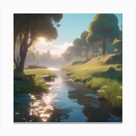 Twilight Forest 2 Canvas Print