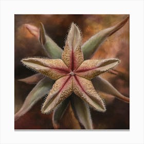 African Starfish Flower (Stapelia Hirsuta), Wall Art Paintings, Artwork Wall Painting For Living, Room Bedroom , Office ,Hallway, Kitchen, Wall Decors Art Print Art Print Canvas Print