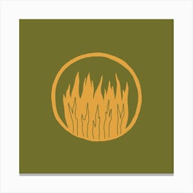 Earth Element Fire Canvas Print