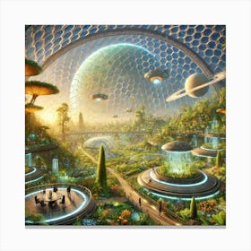 Empyrean Gardens 1024x1024 Canvas Print