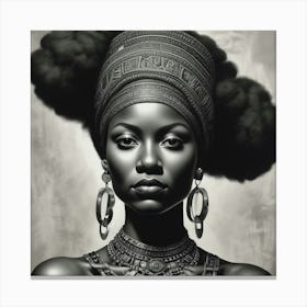 African Woman 25 Canvas Print