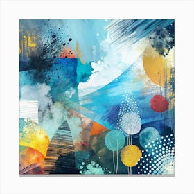 Abstract Painting 25 Canvas Print