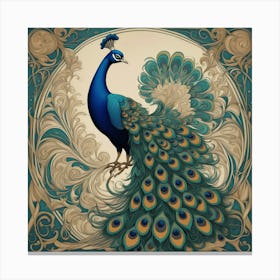 Peacock 21 Canvas Print