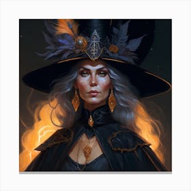 Witch 9 Canvas Print