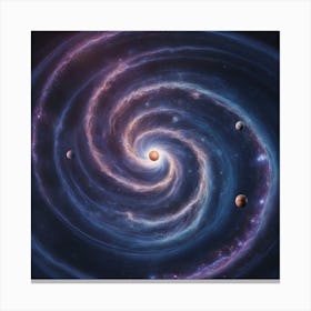 Spiral Galaxy 12 Canvas Print