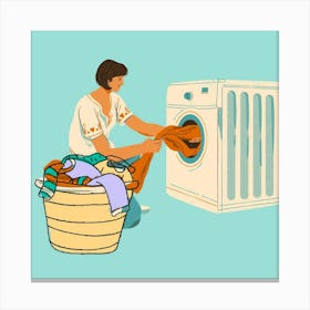 laundry Canvas Print