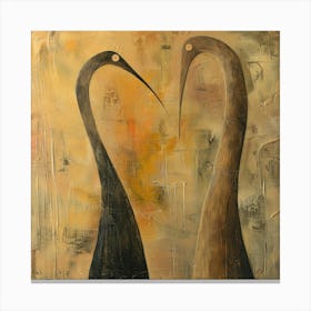 Love Birds Canvas Print