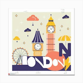 London Art Prints And Posters 44593 Canvas Print