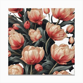 Tulips Canvas Print