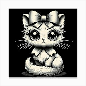 Kitty Cat 5 Canvas Print