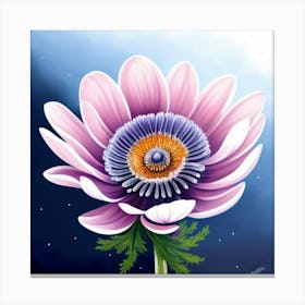 Flower Painting Canvas Print