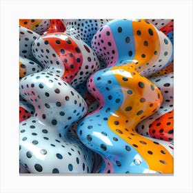 Polka Dots 6 Canvas Print