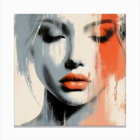 Portrait Artwork 195 Canvas Print