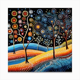 Aboriginal Art8 Canvas Print