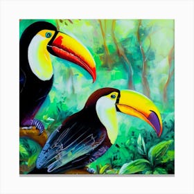 Acrylic Avian Artistry Canvas Print