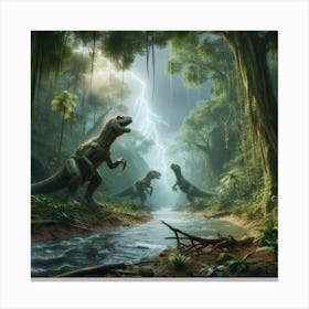 Jungle Monster 2 Canvas Print